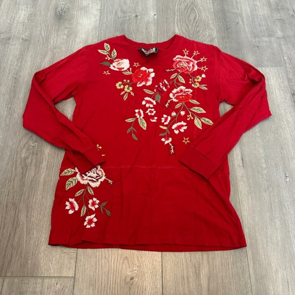 SEAMED RELAXED LONG SLEEVE TEE